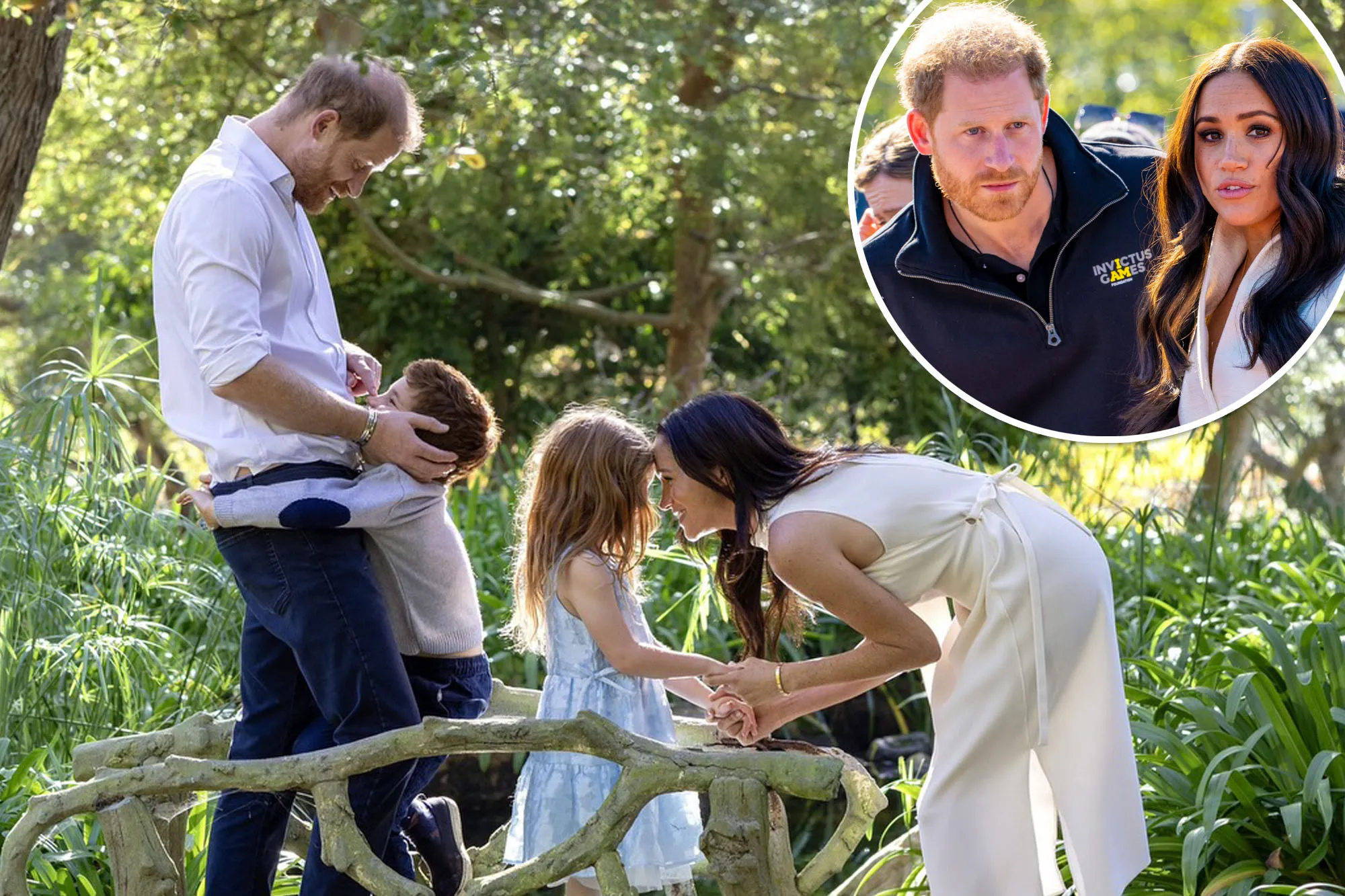 Prince Harry and Meghan Markle attending a public event together