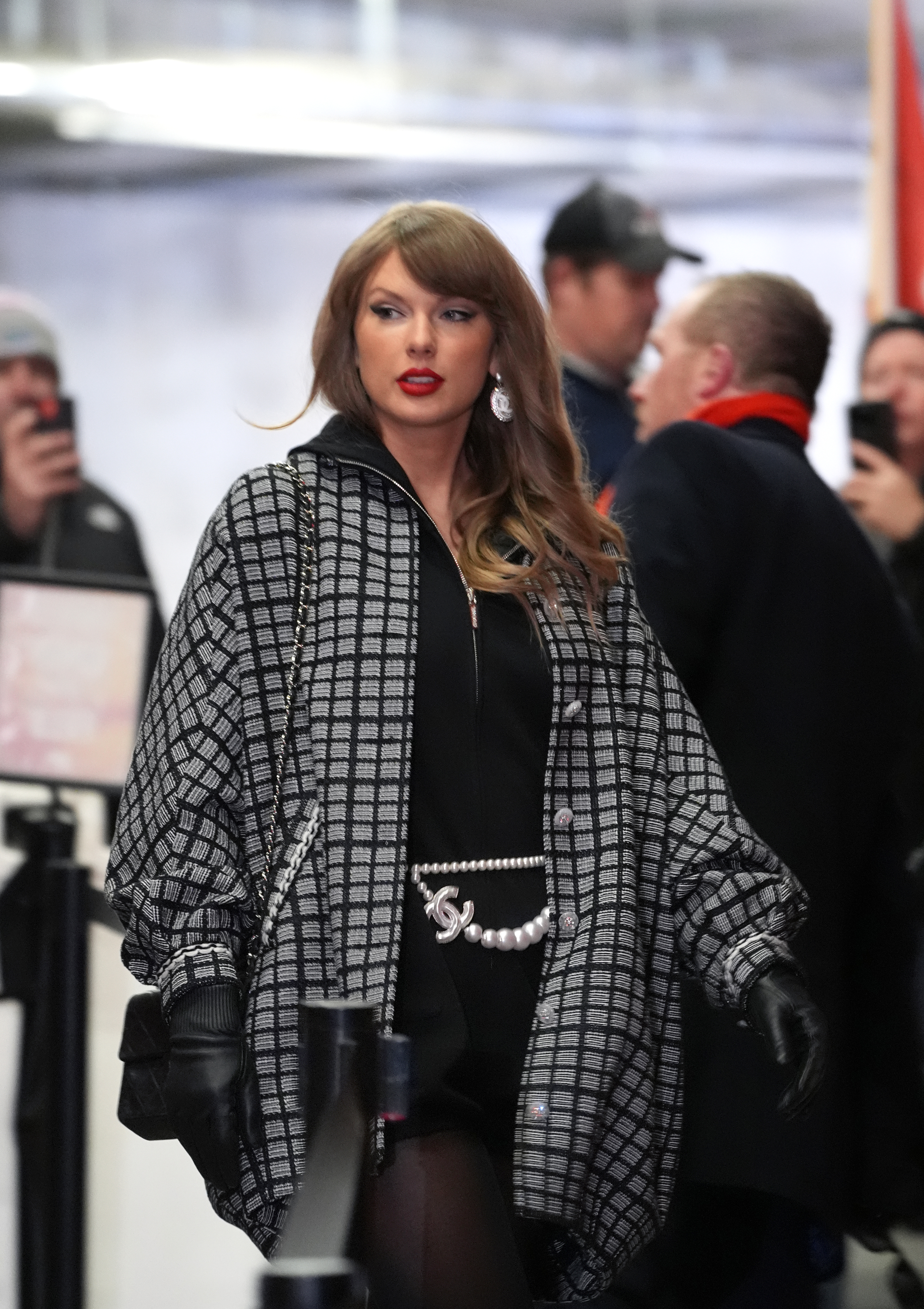 Taylor Swift at Chiefs game