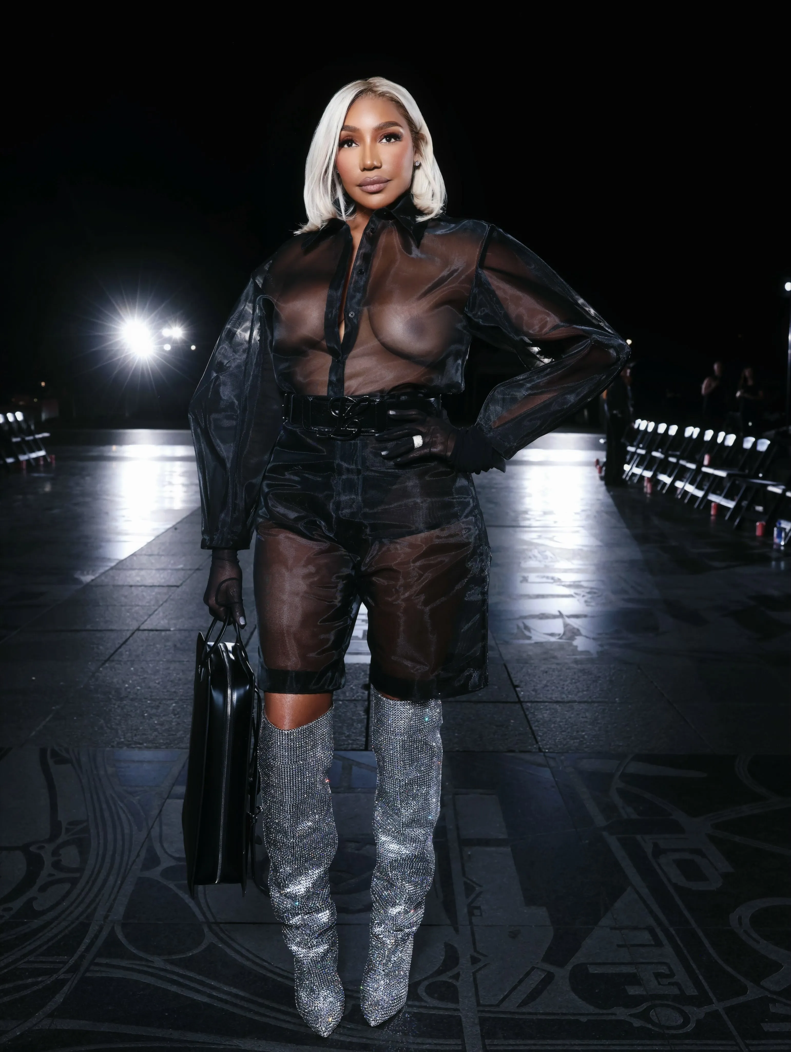 Nene Leakes at the Luar Show during NYFW.