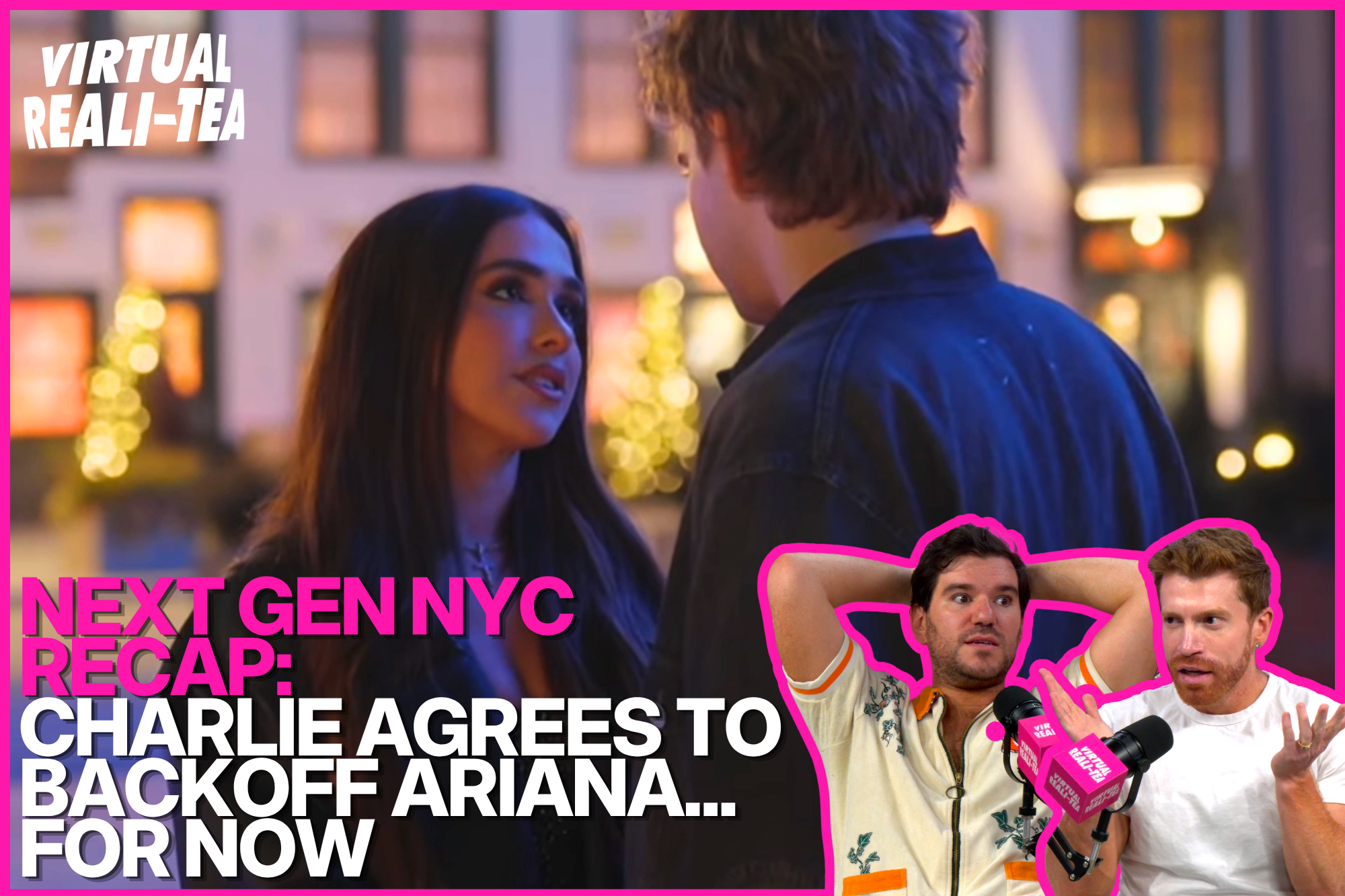 Charlie Zakkour and Ariana Biermann on Bravo's Next Gen NYC