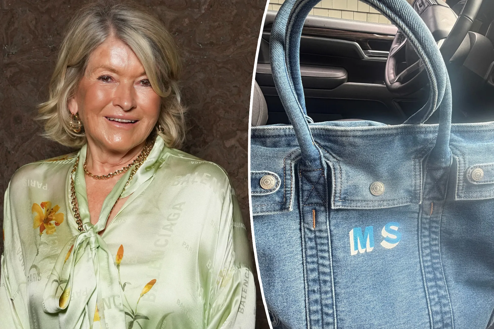 Martha Stewart posing at a public appearance