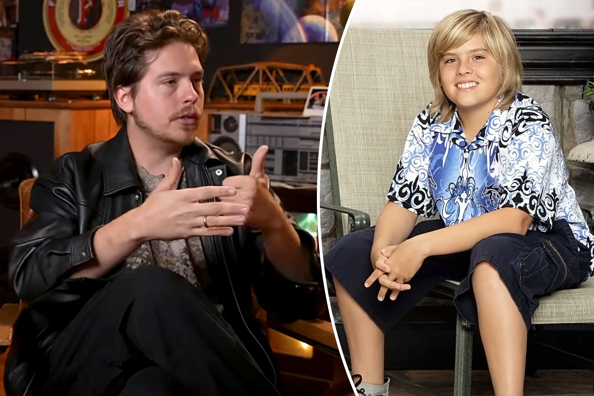 Dylan Sprouse speaking candidly about his early acting career