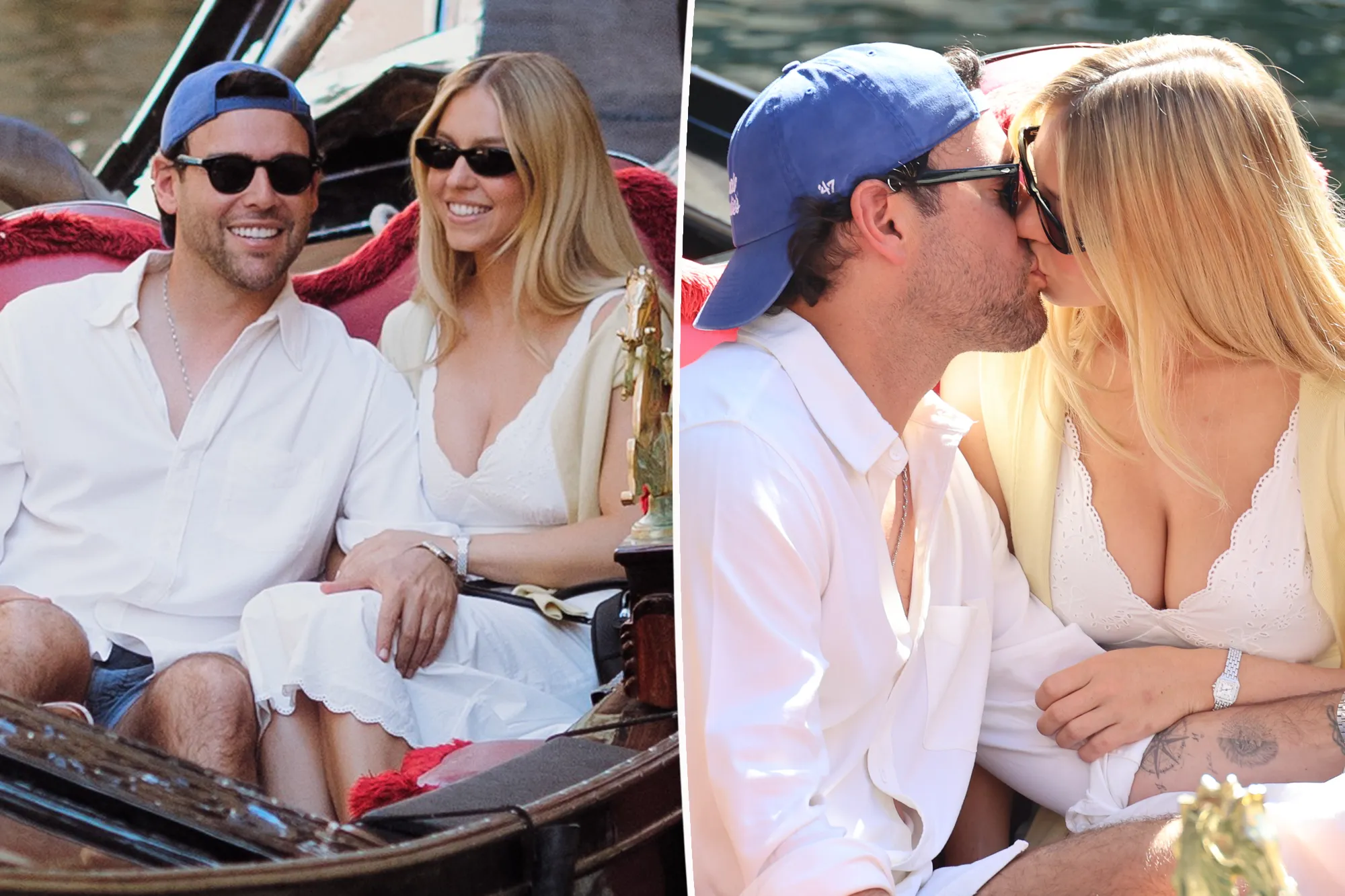 Sydney Sweeney and Scooter Braun seen on a romantic trip in Italy