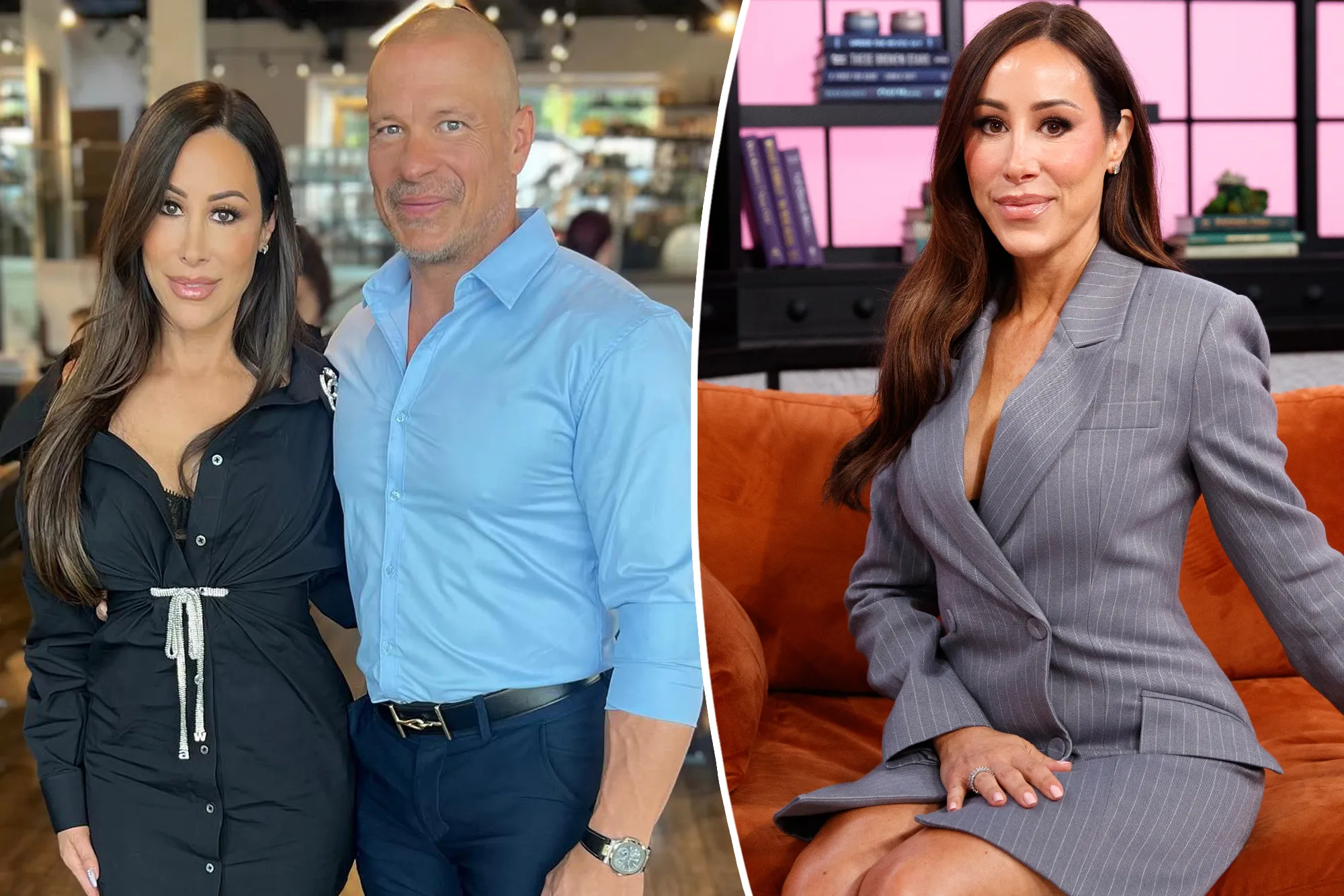 Angie Katsanevas attending a reality TV media event