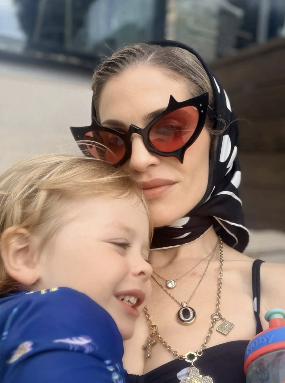 Kelly Osbourne speaking about parenting her son Sidney