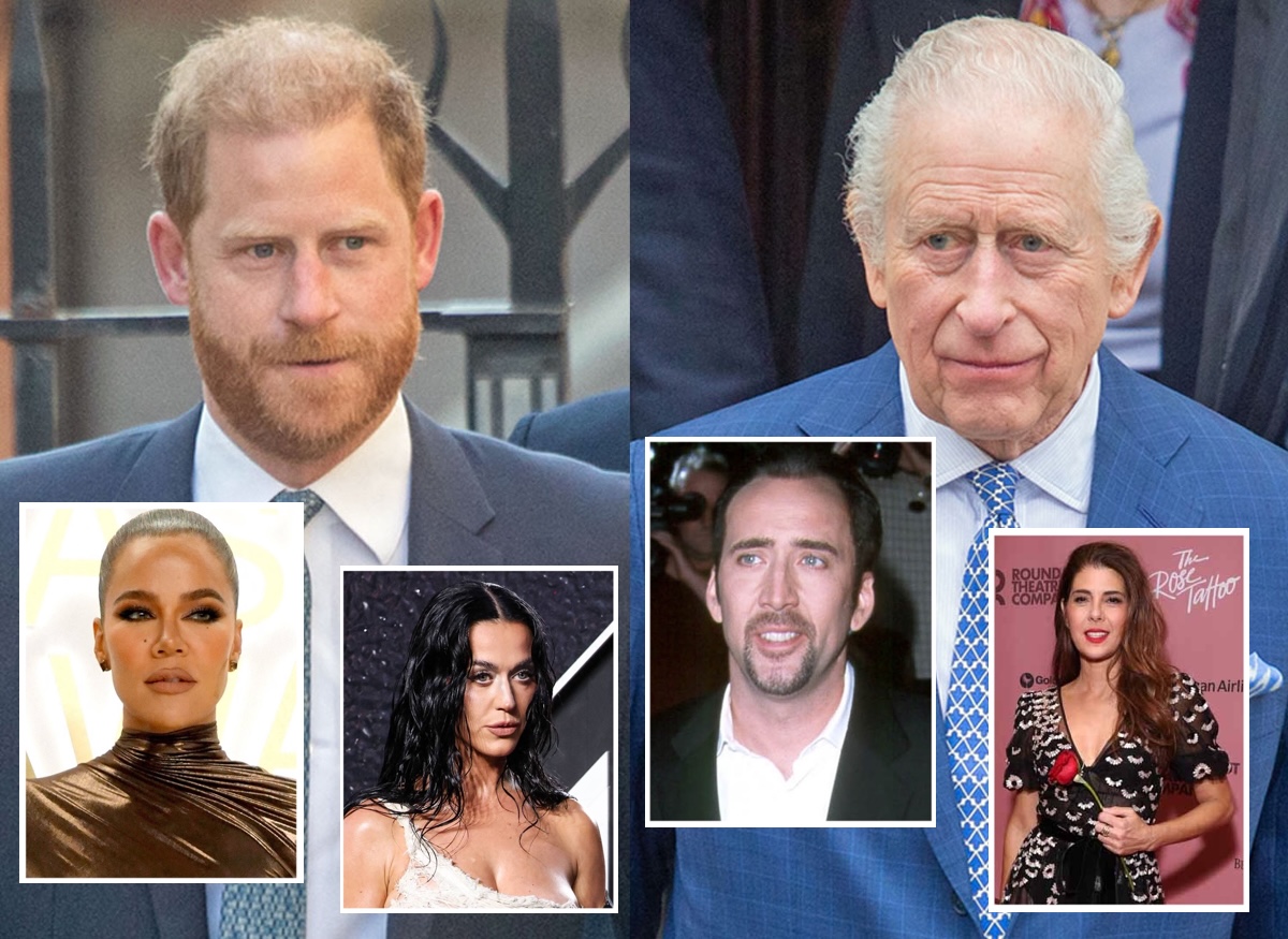 Collage of famous celebrities who are subjects of viral conspiracy theories