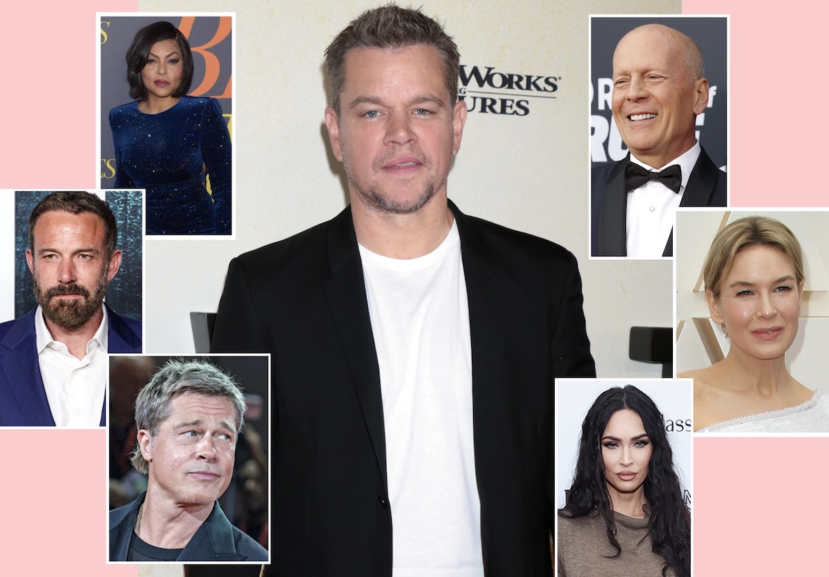 Hollywood stars Brad Pitt and Megan Fox smiling on the red carpet