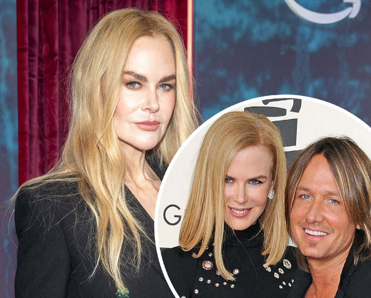 Nicole Kidman speaking at a media event